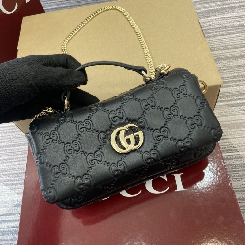 G*u*i top handle bags